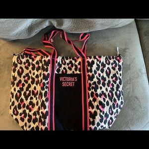 Cheetah print Victoria’s Secret tote